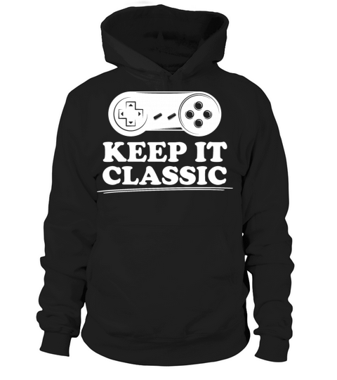 Keep It Classic Video Games Hoodie Unisex