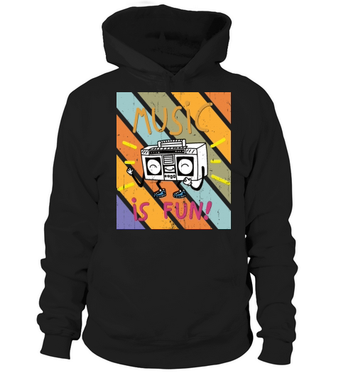 music is fun graphic design funny gift idea Hoodie Unisex