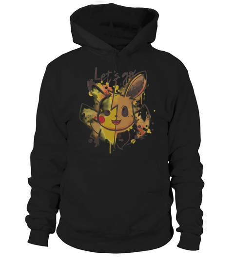 Pikachu and Eevee Lets go Hoodie Unisex