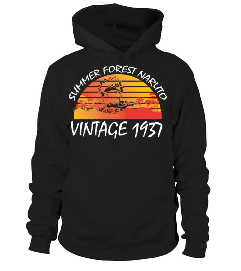 Summer Forest Vintage 1937 Hoodie Unisex