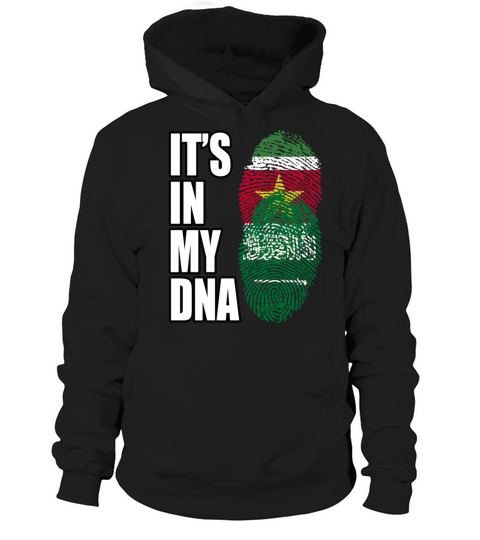 Surinamese And Saudi Arabian Vintage Heritage DNA Hoodie Unisex