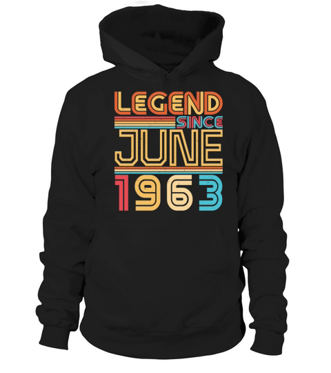 Vintage 1963 June Hoodie Unisex