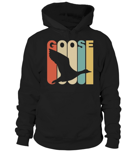 Vintage Style Goose Silhouette T-Shirt Hoodie Unisex