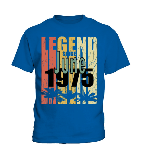 1975 vintage born in June gift Kids T-Shirt
