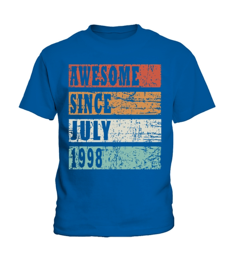 1998 July vintage born gift Kids T-Shirt