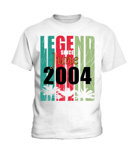 2004 vintage born in June gift Kids T-Shirt