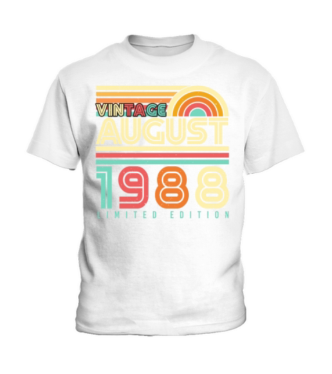 August 1988 Retro Kids T-Shirt