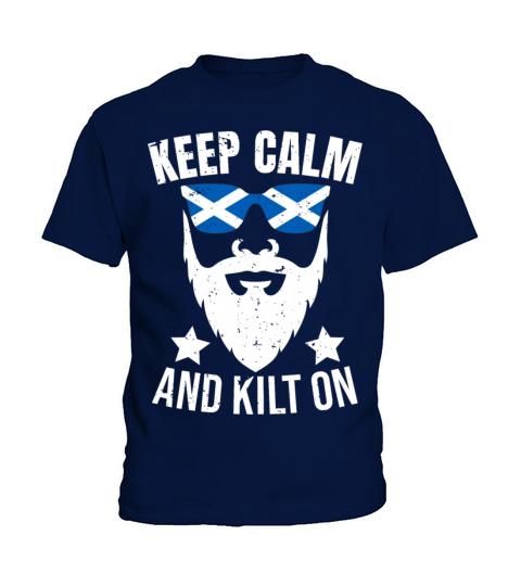 How To Wear The Kilt Design For A Tartan Kilt Guy Kids T-Shirt