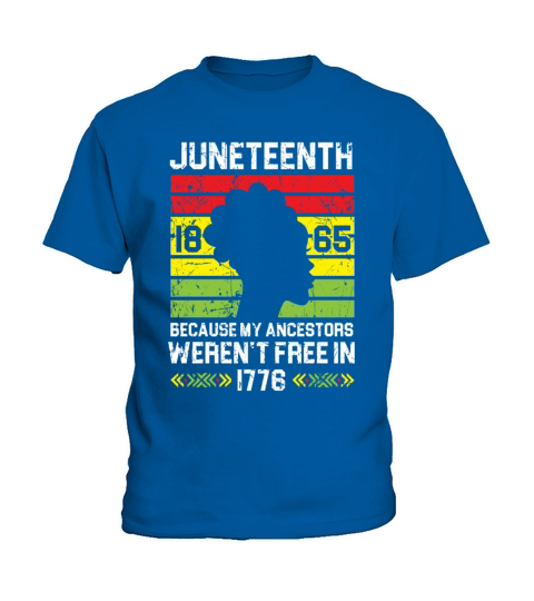 Juneteenth 1865 African American Black Pride Kids T-Shirt