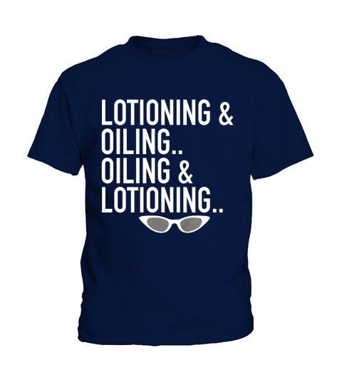 Lotioning and Oiling Wendy Peffercorn Kids T-Shirt