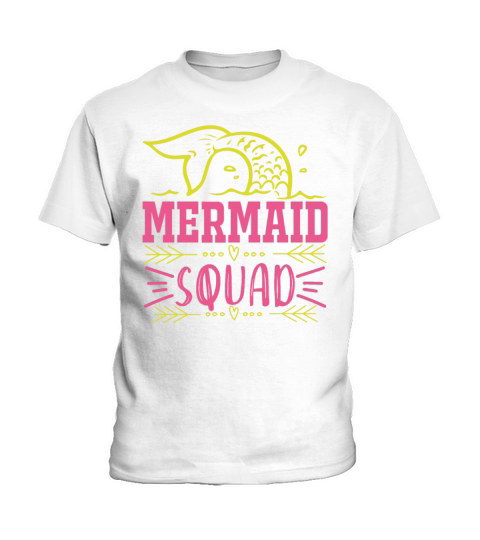 Mermaid Squad Kids T-Shirt