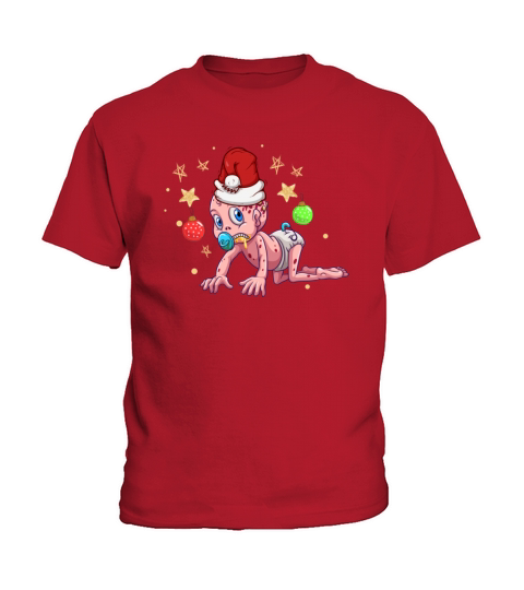 Merry Christmas With The Zombie Baby Kids T-Shirt