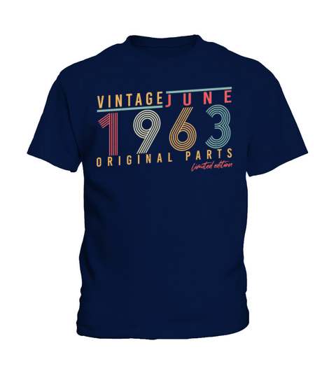 Original 1963 June Kids T-Shirt