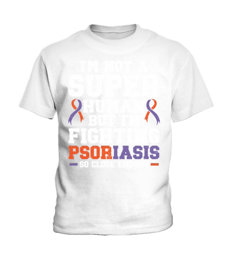 Psoriasis Warrior Skin Disease Psoriasis Awareness Kids T-Shirt