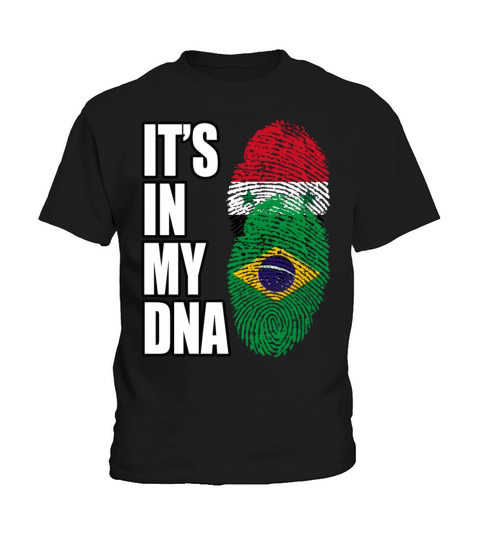 Syrian And Brazilian Vintage Heritage DNA Flag Kids T-Shirt