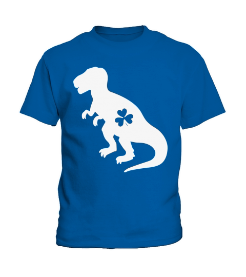T-Rex Dinosaur Clover ST. Patrick_s Day-01 LIMTED EDITION Kids T-Shirt