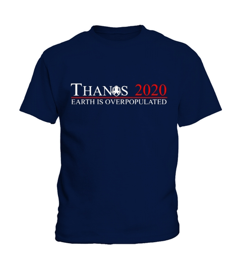 Thanos 2020 earrth is overpopulated Kids T-Shirt