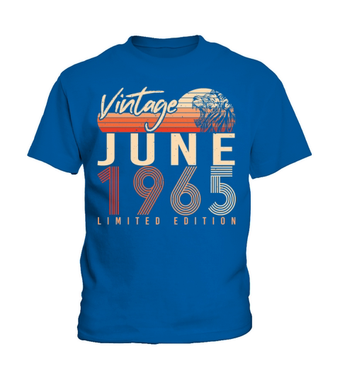 Vintage 1965 June Kids T-Shirt
