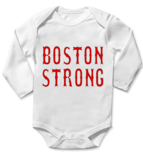Boston Strong Shirt Long Sleeve Baby One-Piece