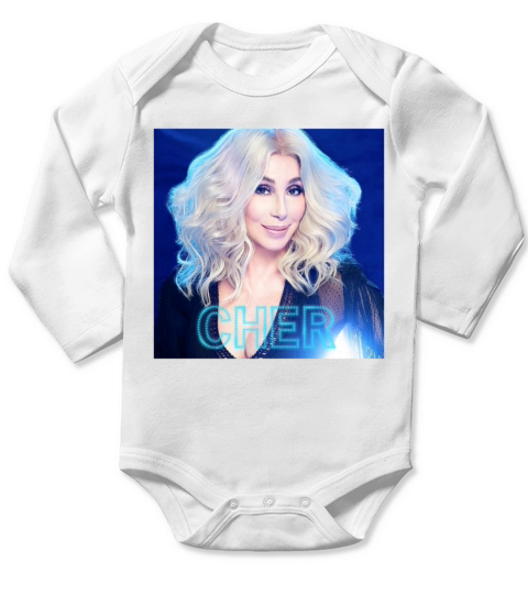 Cher music Long Sleeve Baby One-Piece