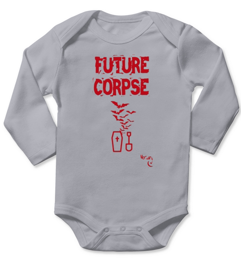 Future Corpse Long Sleeve Baby One-Piece