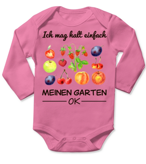 Garden Gardener Hobby Gardener Saying Gift Long Sleeve Baby One-Piece
