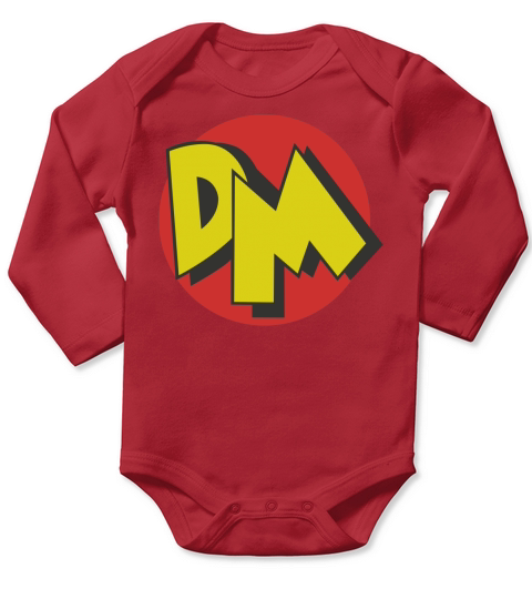 Gefahrenmaus 80er Jahre T-Shirt Long Sleeve Baby One-Piece