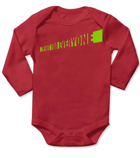 Im not for everyone Long Sleeve Baby One-Piece
