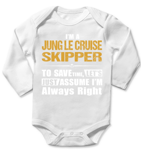 JUNGLE CRUISE SKIPPER Long Sleeve Baby One-Piece
