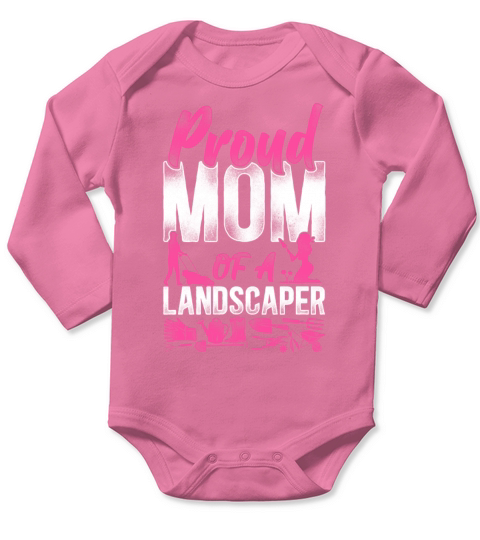 Landscaper Landscaping Landscape Long Sleeve Baby One-Piece