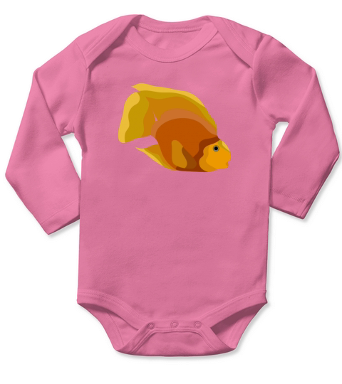Ocean creatures  14 Long Sleeve Baby One-Piece