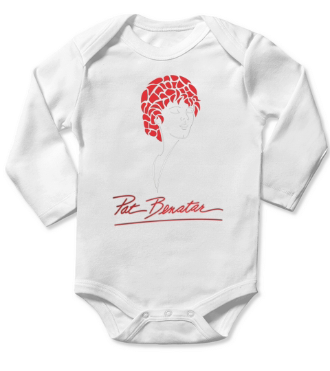 Pat Benatar Tshirt Long Sleeve Baby One-Piece