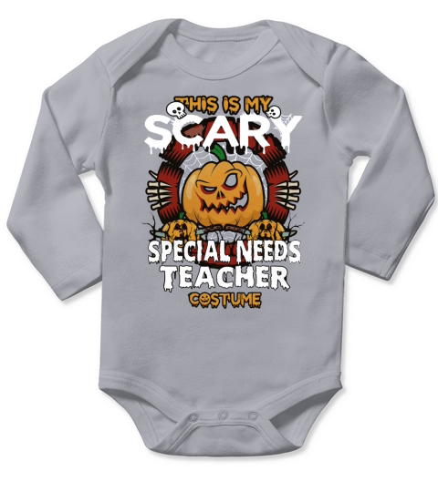 SPECIAL NEEDS TEACHER Long Sleeve Baby One-Piece