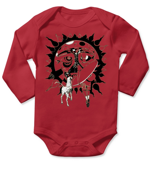 Sublime Sun Logo Long Sleeve Baby One-Piece