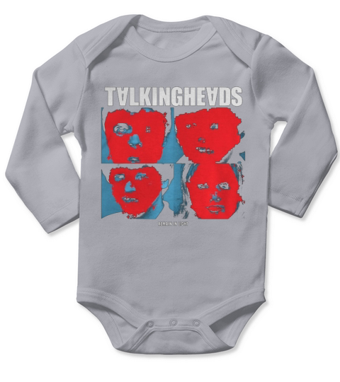 Talking Heads Remain in Light T-Shirt Long Sleeve Baby One-Piece