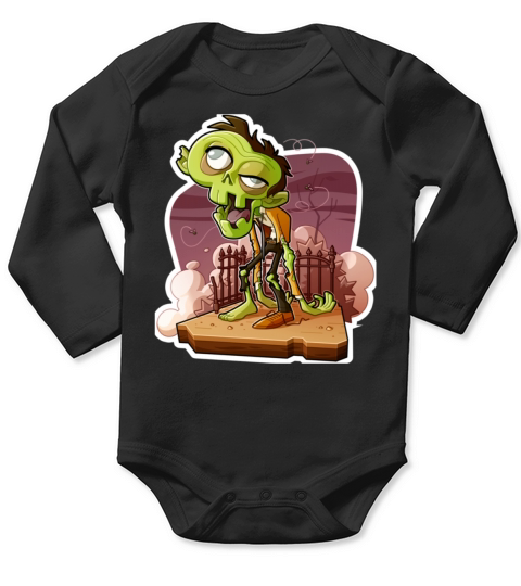 The Zombie Long Sleeve Baby One-Piece