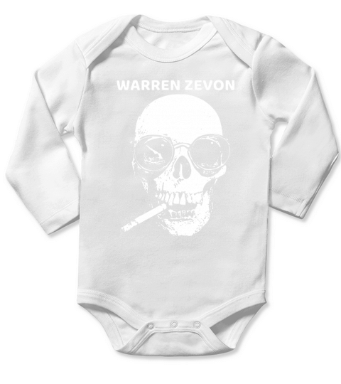 Warren Zevon Tshirt Long Sleeve Baby One-Piece