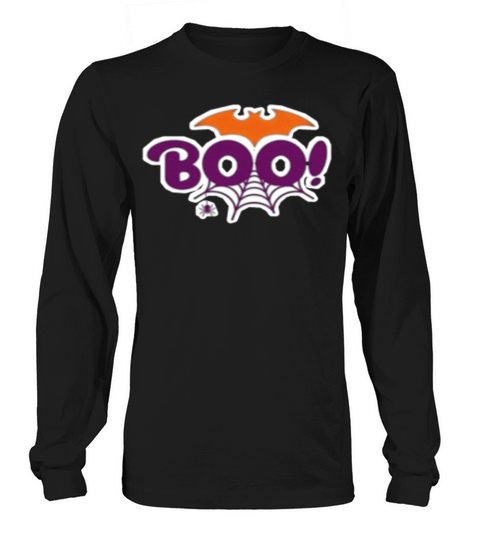 Boo Halloween Long sleeved Unisex