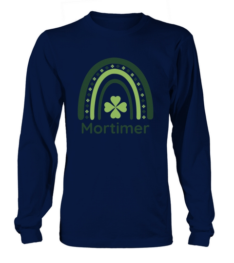 Mortimer Clover Boho Rainbow Long sleeved Unisex