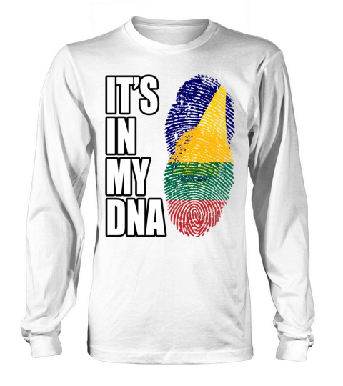 Tokelauan And Lithuanian Mix Heritage DNA Flag Long sleeved Unisex