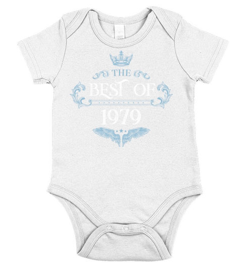 1979 best of Short Sleeve Baby One-Piece