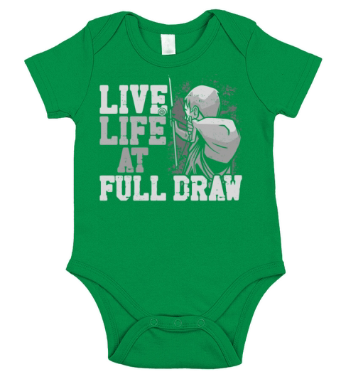 Archery Bow Archer Vintage Live Short Sleeve Baby One-Piece