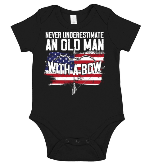 Archery Bow Archer Vintage Short Sleeve Baby One-Piece