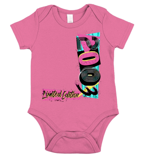 Birth year 2003 Birthday 80s 90s Limited Edition Short Sleeve Baby One-Piece