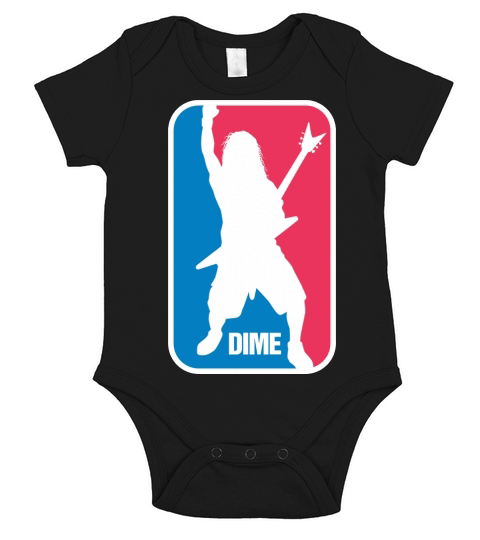 Dime Dimebag Darrell sport logo shirt Short Sleeve Baby One-Piece