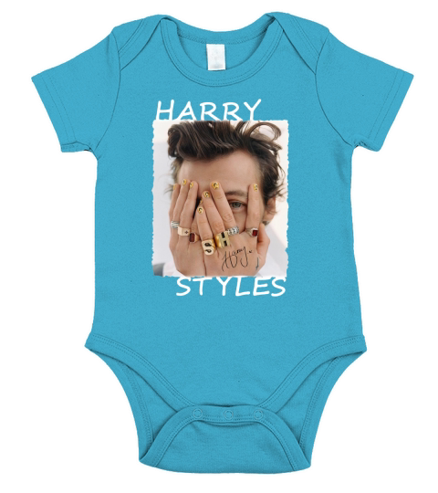 HARRY STYLES Short Sleeve Baby One-Piece