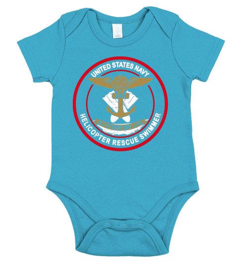 Helicopter Search and Rescue Swimmer - So Others May Live T-Shirt Short Sleeve Baby One-Piece