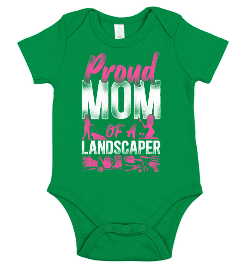 Landscaper Landscaping Landscape Short Sleeve Baby One-Piece