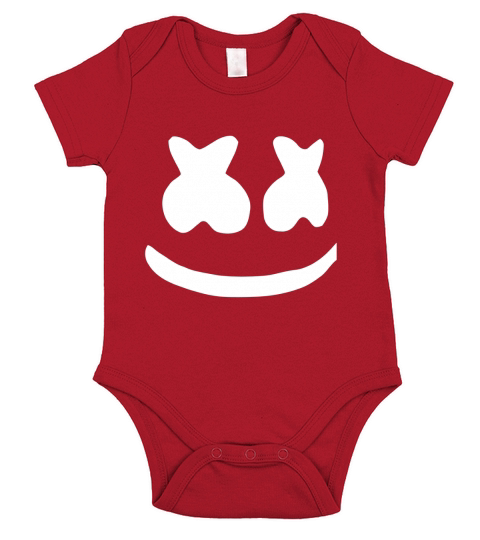 Marshmallow T-Shirt Short Sleeve Baby One-Piece
