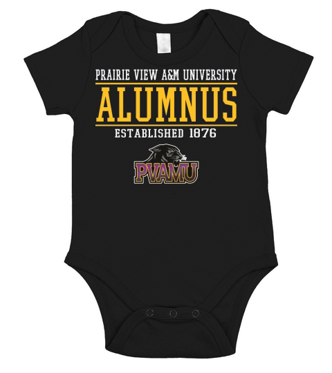 Prairie View university Alumnus established 1876 Short Sleeve Baby One-Piece